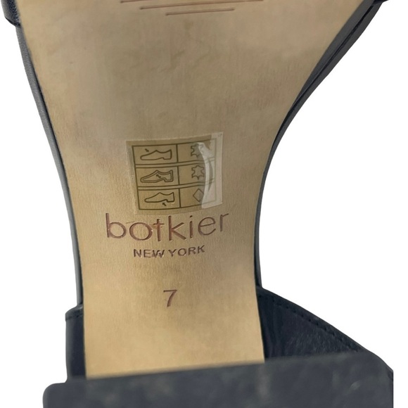 BOTKIER PETRA BLACK BRAIDED STRAPPY ANKLE WRAP 70'S INSPIRED PLATFORM HEELS - Picture 15 of 16